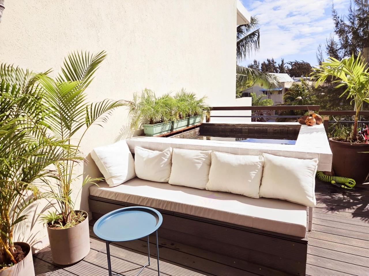 Seaside 3 Suites Penthouse With Pool Gym & Bbq Terrace Cap Malheureux Bagian luar foto
